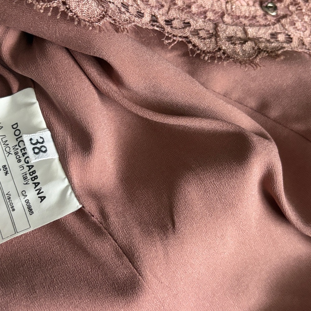 Dolce & Gabbana Lace Overcoat - Picture 9 of 13